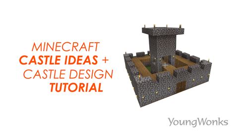 Best Minecraft Castle Ideas and Simple Castle Tutorial