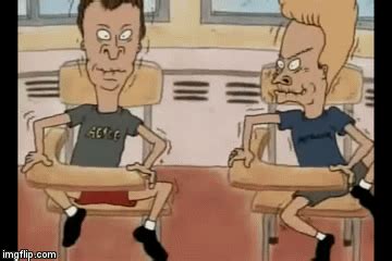 Beavis and Butthead laughing - Imgflip