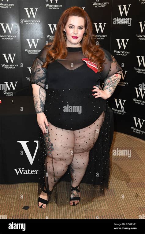 Plus Size Model Tess Holliday signs copies of her new book, The Not So Subtle Art of Being A Fat ...