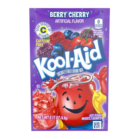 Kool Aid Twists Blastin Berry Cherry 2QT - 48CT