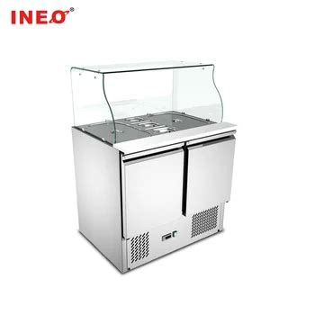 304 Stainless Steel Commercial Counter top Salad Bar/Salad Chiller ...