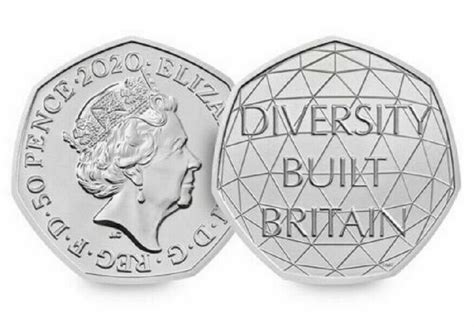 Diversity Built Britain 50p Coin How Much Is It Worth?