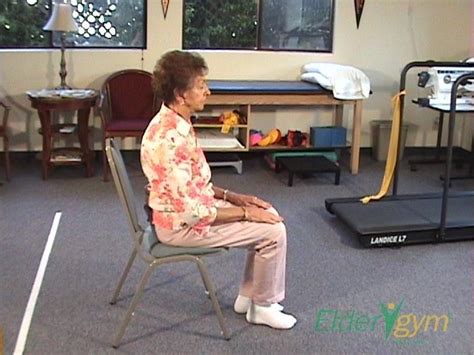 Hip Flexion Exercises In A Chair