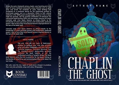 Children Book cover Design - Chaplin The Ghost