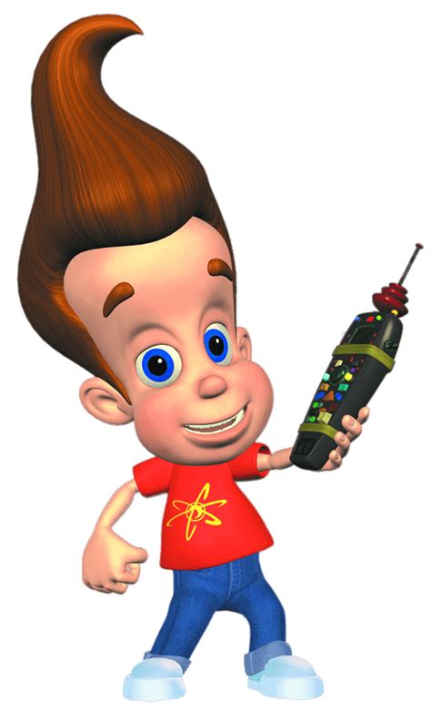 Jimmy Neutron Holding Remote transparent PNG - StickPNG