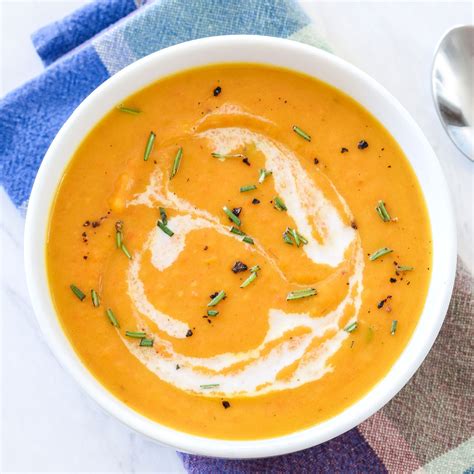 Roasted Pumpkin Soup (Easy Recipe) | Hello Little Home