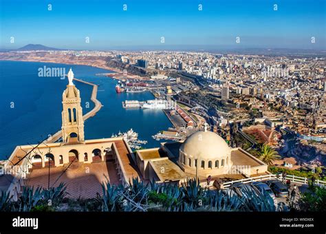 Algeria, Oran City, panorama from Djebel Murdjadjo mountain Stock Photo - Alamy