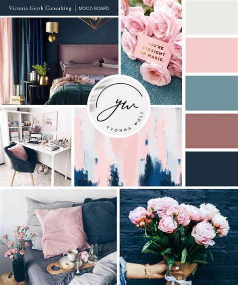 Room Ideas Bedroom, Bedroom Interior, Blue And Pink Living Room, Navy ...