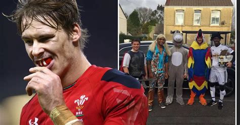 Wales rugby star Liam Williams under fire after 'blacking up' as Swansea City striker Wilfried ...