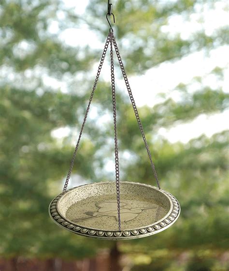 Buy 12 Inch Polyresin Hanging Birdbath Online With Canadian Pricing ...