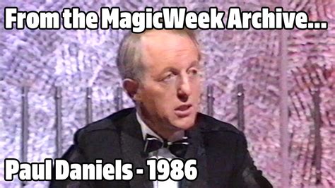 Paul Daniels - Magician - The Paul Daniels Magic Show - 1986 - YouTube