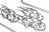 Race Car Track Coloring Pages For Kids sketch template