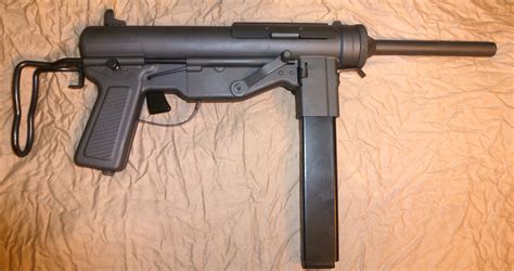 M3A1 Full Auto Blank Firing Replica with M3 Cocking Handle ...