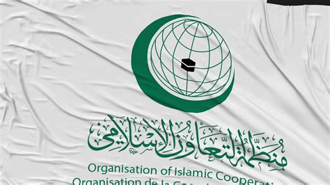 Organisation of Islamic Cooperation, OIC Flag Cloth Removing From ...