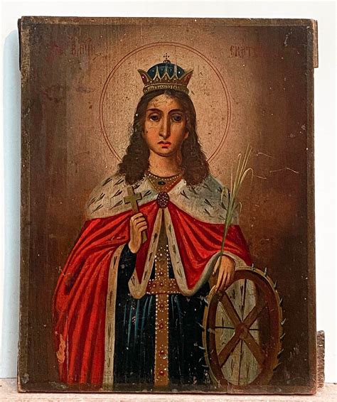 Russian Store - Russian Icon - Saint Catherine the Greatmartyr of ...