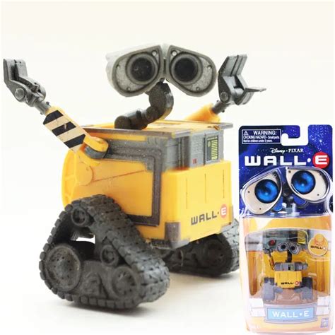 Pixar Thinkway WALL E Toys 6CM Action Figure NEW BOX Eva & Wall E Toy Anime Doll For Children ...