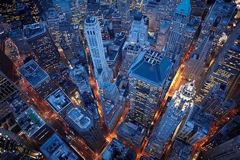 Nighttime In The City: Breath Taking Aerial Photographs | Bit Rebels