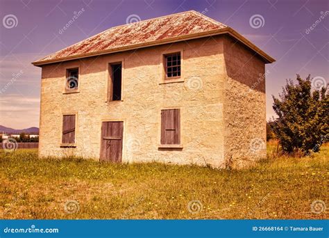 Soldiers Barracks, Triabunna Stock Photo - Image of building, quarters: 26668164