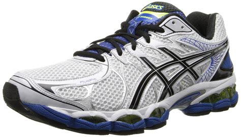 Galleon - ASICS Men's Gel-Nimbus 16 4E Running Shoe,White/Black/Royal,11 4E US