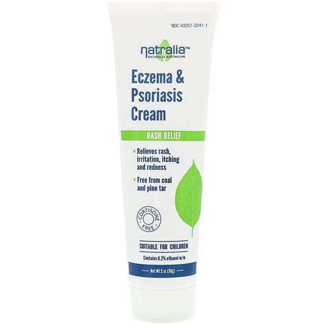 Natralia, Eczema & Psoriasis Cream, 56 g, 2 oz – Mega Vitamins