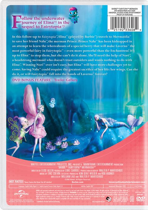 Barbie Fairytopia: Mermaidia | Movie Page | DVD, Blu-ray, Digital HD ...