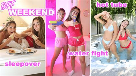 My Most Realistic BFF Weekend Routine, What we really do! | Rosie ...