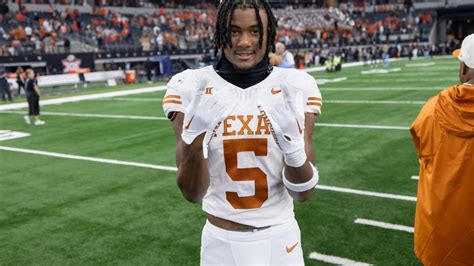 Rising Star Adonai Mitchell Leaves Texas to Pursue NFL Career ...