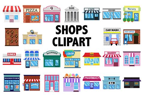 Storefront Clipart