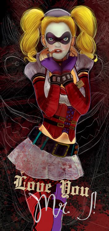 Harley Quinn- Arkham Asylum by andreamontano on DeviantArt