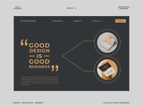 Free Landing Page UI PSD Template 2020 :: Behance