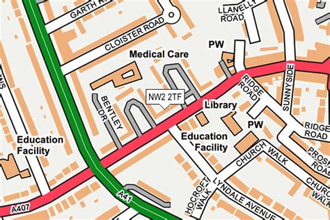 NW2 2TF maps, stats, and open data