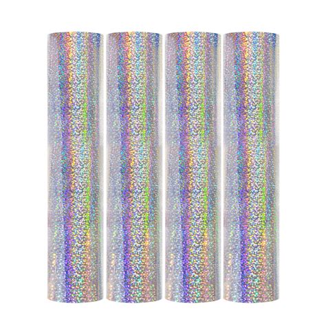 TECKWRAP Holographic Sparkle Vinyl Sheets, Silver on Galleon Philippines