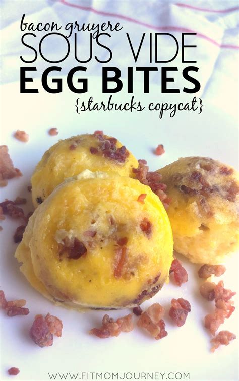 Keto Copycat Starbucks Sous Vide Egg Bites - Fit Mom Journey