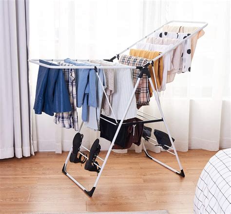 Clothes Drying Rack Reviews / Rebrilliant Premium Clothes Drying Rack & Reviews | Wayfair ...