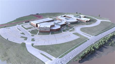 Stucky Middle School Wichita Pix4D Phantom 4A - 3D model by headwindh [e849b58] - Sketchfab