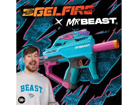 MrBeast Unveils the All-New NERF Pro Gelfire X MRBEAST Full Auto ...