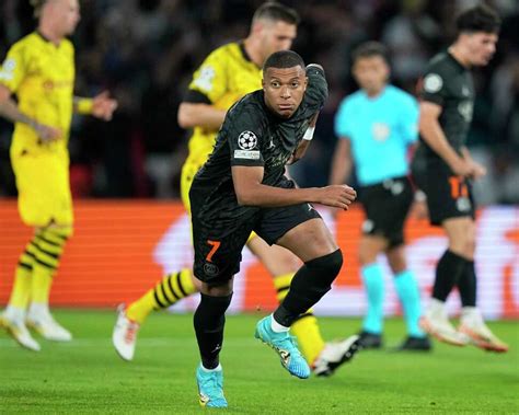 Mbappé and Hakimi score as PSG wins 2-0 against Dortmund in Champions League