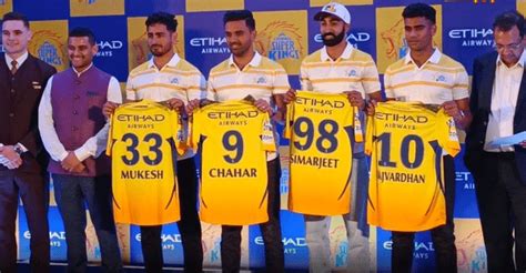 CSK Team Jersey 2024 | CSK All Jersey From 2008 to 2024