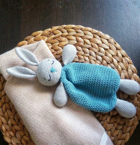 Doudou Lapin au crochet patron FRA/FR Modéle de crochet - Etsy France