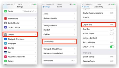 How to Change Font Style and Size on iPhone/iPad (iOS 12)