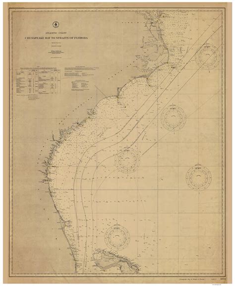 Nautical Map Of Chesapeake Bay - Maping Resources