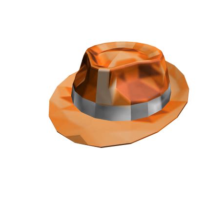 Orange Sparkle Time Fedora | Roblox Wikia | Fandom