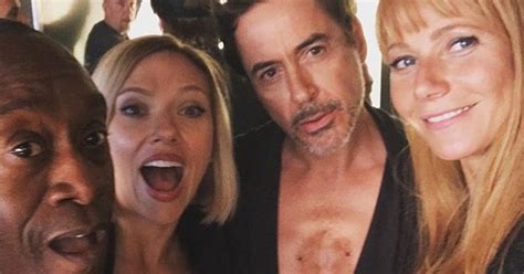 Gwyneth Paltrow Reunites with Iron Man 2 Cast for Avengers: Endgame ...