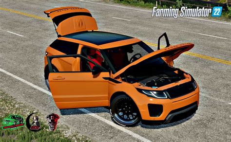 FS22 Range Rover Evoque Coupe v1.2 - FS 22 Cars Mod Download