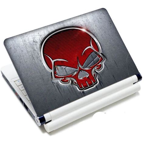 Red Skull Universal Laptop Skin Cover Sticker Decal | Skullflow https://www.skullflow.com ...