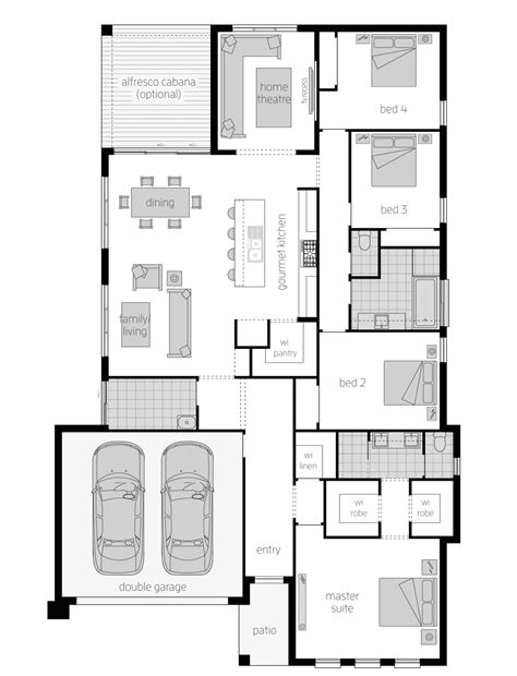 Cullen House Floor Plan