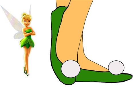 Tinkerbell's Shoes by BrendyFlatsMJFF on DeviantArt