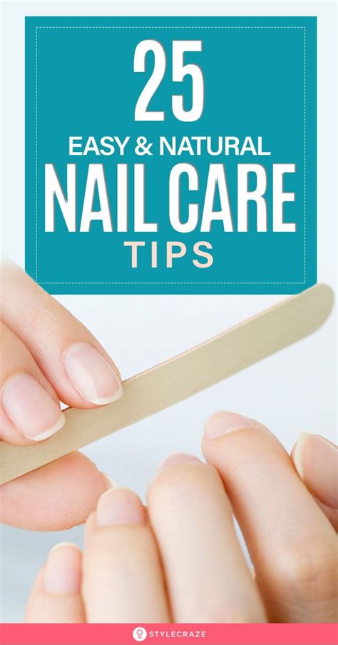 25 easy and natural nail care tips and tricks to try at home – Artofit