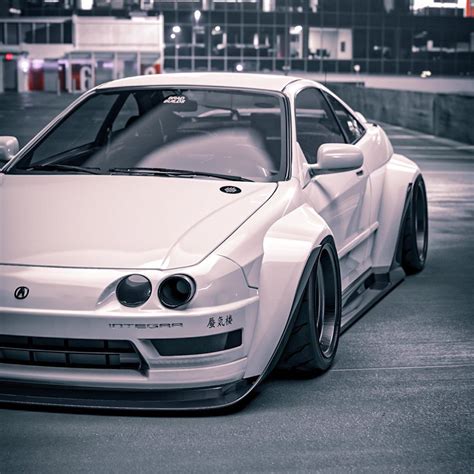 AWD Acura Integra Type-R "White Bunny" Makeover Is Pure JDM - autoevolution