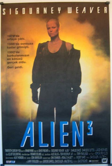 ALIEN 3 - 1992Dir David FincherCast: Sigourney Weaver Charles S. Dutton Charles DanceTURQUIA ...